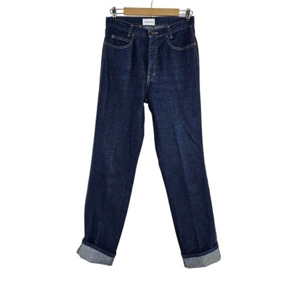 Vintage 1970ś  Calvin Klein 100& cotton USA straight leg denim jeans 13